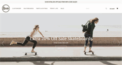 Desktop Screenshot of pennyskateboards.com